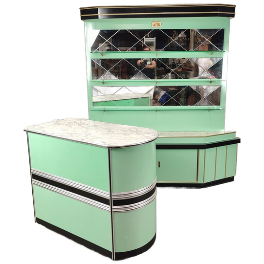 Vintage 1960's Winkel Inrichting 1