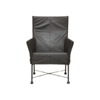 Bruine Leren Montis Charly Design Fauteuil thumbnail 1