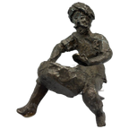 Bronzen Figuur Marktkoopman thumbnail 1