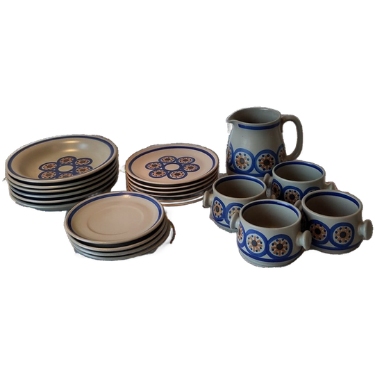 Vintage Retro Servies Dümler En Breiden 1