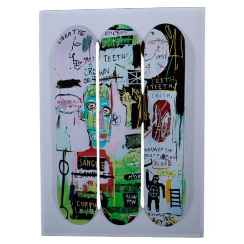 Jean - Michel Basquiat "Skateboard"  Poster