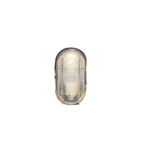 Scheepslamp Wandlamp Zwart Goud 1