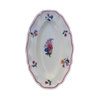 Vintage Schaal Met Bloemen. Sarreguemines thumbnail 1
