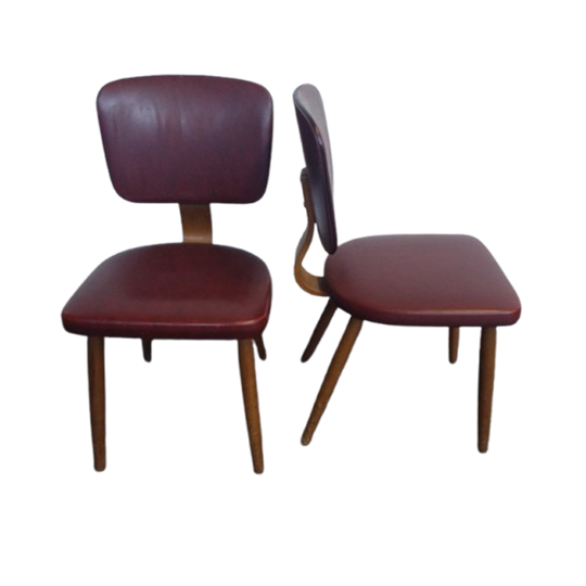 8 X Scandinavische Eetkamerstoelen 1