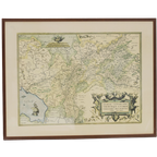 Vintage Reproductie Kaart, Gelderland, Door Abraham Ortelius thumbnail 1