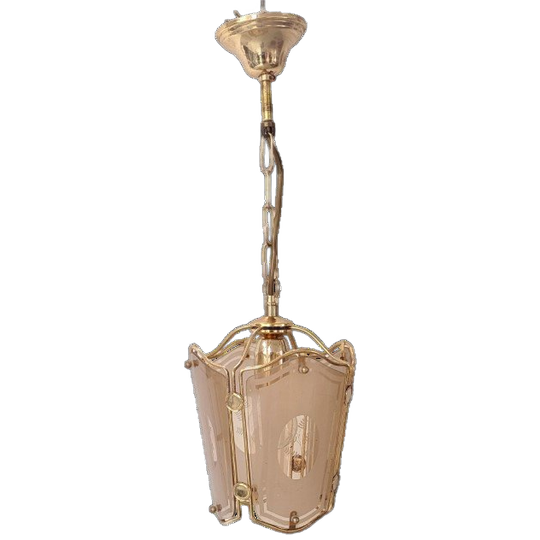 Hollywood Regency Hanglampje – Jaren 80 -(kn09) 1