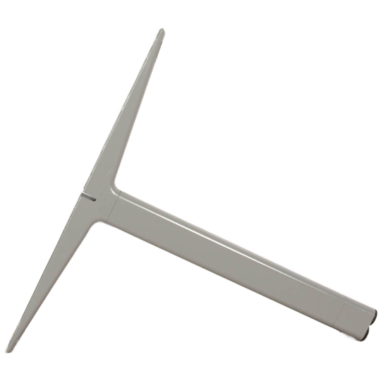 Ahrend Mehes T-poot, Grijs, Vaste Hoogte 1