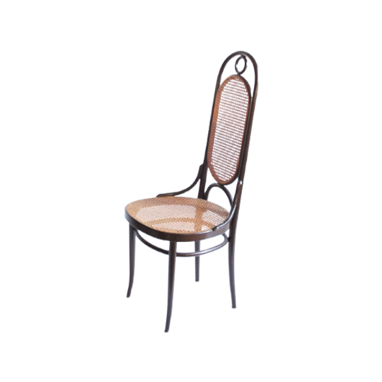 Thonet Long John Bentwood Chair, 1970s 1