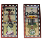 2 Schilderijen H.Keijzer'S Tea En Columbia Sante Martha Coffee thumbnail 1