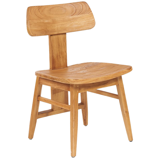 Bazar Bizar | De Lovya Eetkamerstoel - Naturel 1