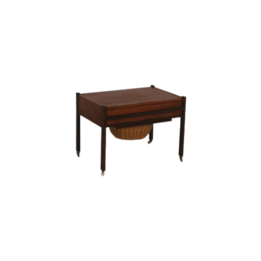 Vintage Naaikastje | Sidetable | Jaren 60 | Deens 1