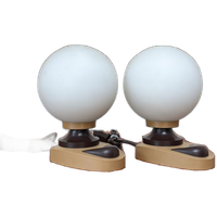 Vintage Set Lampjes Van Kremer Leuchten