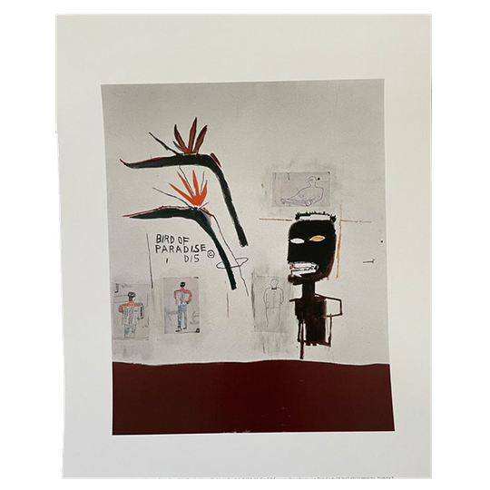Jean Michel-basquiat After (1960-1988), Bird Of Paradise, 1