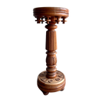 Decorative Oak Wooden Pilar, 20Thcentury thumbnail 1