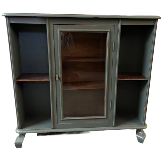 Vintage Brocante Kast / Vitrinekast 1