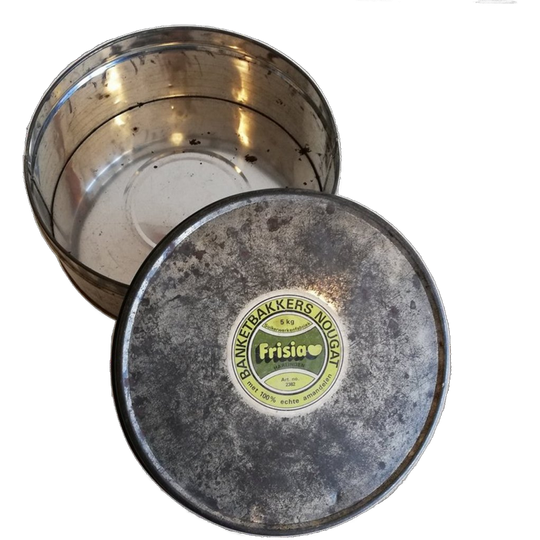Vintage Blik Voor 5 Kg Nougat 1