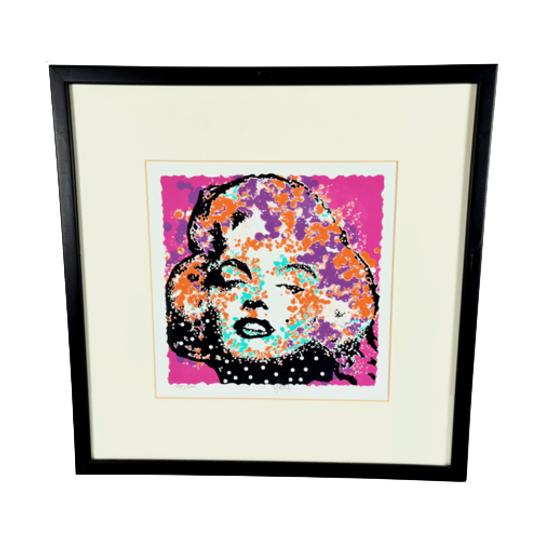 Dutch Design - Ad van Hassel - Marilyn Monroe - Zeefdruk - Gelimiteerde Oplage 1