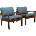 2x Fauteuil Illum Wikkelsö Niels Eilersen 1960s (setprijs) thumbnail 1