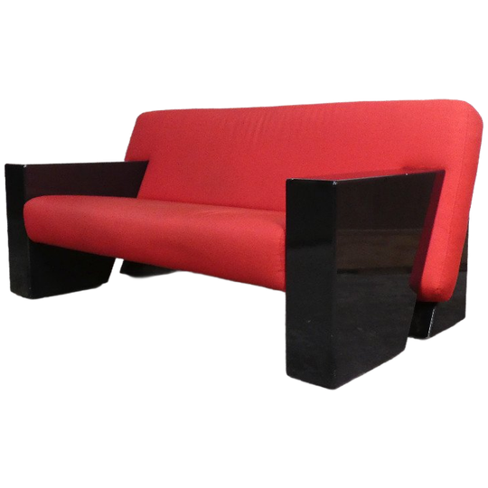 Artifort Model 750 - Sandwich Sofa - Red Kvadrat 1
