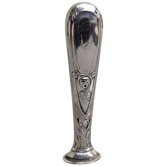 Antiek Duits Zilveren Jugendstil Lakzegel, Begin 1900 1