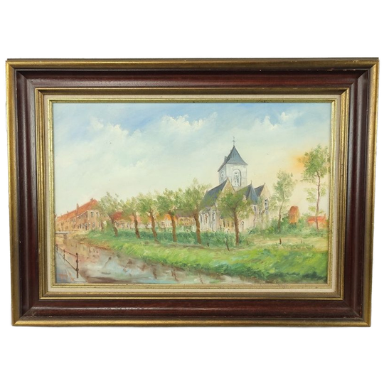 Georges Tahon - Schilderij - Steenkerke 1