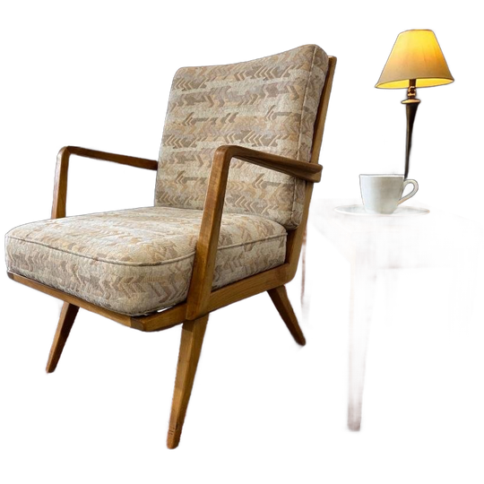 Vintage Fauteuil / Zetel / Éénzit Knoll Antimott 1