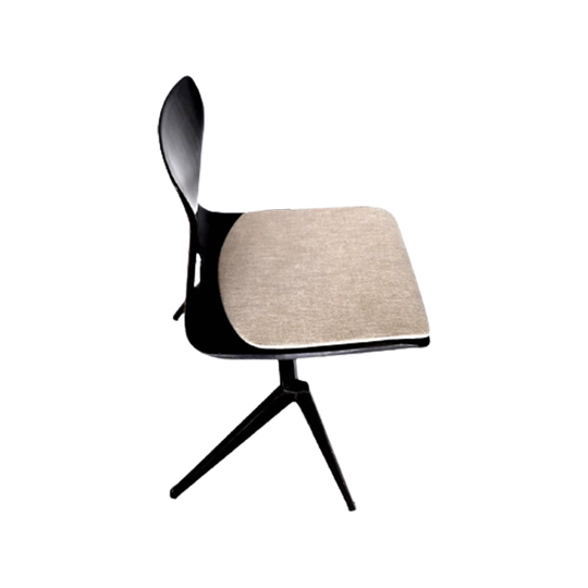 Unieke Vintage Industriële Pagholz Plywood Schoolstoel Van Galvanitas S22 - Nieuwe Bekleding - Tnc1 1