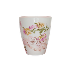 Beige Hoge Bloempot Bloemen thumbnail 1