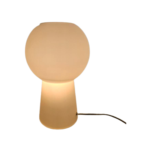 Set Mushroom Tafellampen Opaline Glas Honsel Leuchten 70S