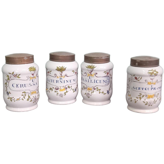 Antieke Clin Midi Apothekerspotten 1