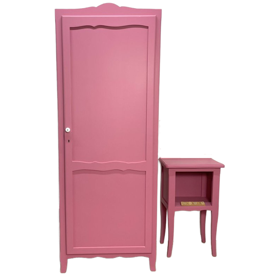 Heerlijke Franse Vintage Babykamerkast, Kinderkamerkast 1