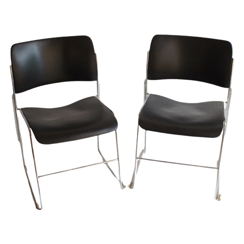 David Rowland 40/4 Chairs For Howe, Set Of Two.