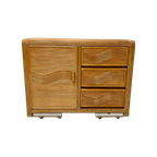 Vintage Bamboe Kastje - Commode thumbnail 1