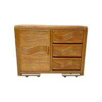 Vintage Bamboe Kastje - Commode