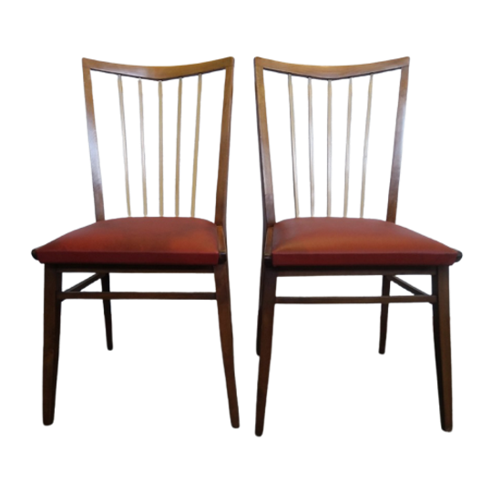 2 Vintage Design Stoelen '60 1