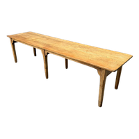 Lange Oude Grenenhouten Kloostertafel