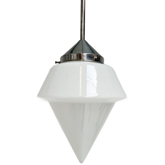 Philips Plafondlamp Van Opaalglas, 1960's (2 Stuks) 1