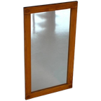 Jaren 70 Spiegel Pine Vintage Wandspiegel Vurenhout Mirror thumbnail 1