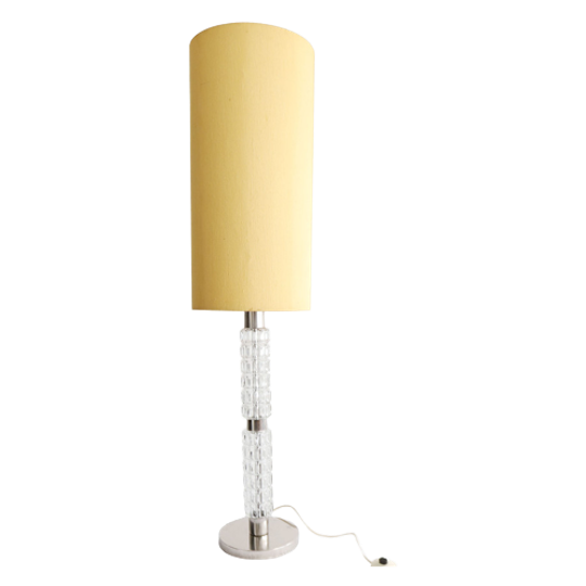 Vintage, Richard Essig Design Vloer/tafellamp Met Hoge Kap, Jaren '70. 1