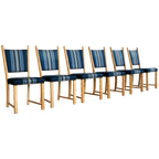 Brutalist Eetkamerstoelen | Vintage Stoelen | Jaren 60 | (2) thumbnail 1