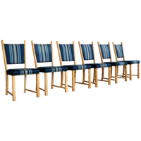 Brutalist Eetkamerstoelen | Vintage Stoelen | Jaren 60 | (2)