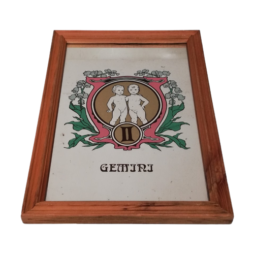 Vintage Spiegel Sterrenbeeld Tweelingen (Gemini)