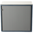 Ahrend Roldeurkast, Blauw, 74 X 80Cm, Incl. 1 Legbord thumbnail 1