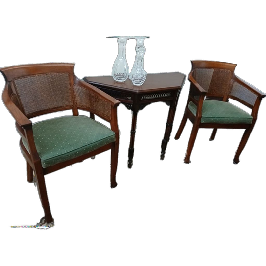 Set Van 2 Schuitema Jugendstil Armleuning Stoelen 1