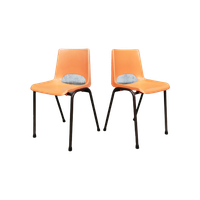 Duo Vintage Roger Bontemps Kinderstoeltjes. Prijs Voor Het Paar