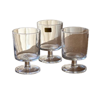 Set Of 4 Vintage French Glasses