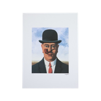 Offset Litho Naar Magritte La Bonne Foi 56/100 Kunstdruk