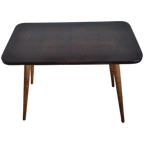 Houten Bijzettafeltje Met Fineer Inleg thumbnail 1