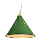 Vintage Emaille Hanglamp – Groen thumbnail 1