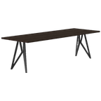Studio Henk Eettafel Butterfly Gerookt Gebeitst, Rechthoekig thumbnail 1